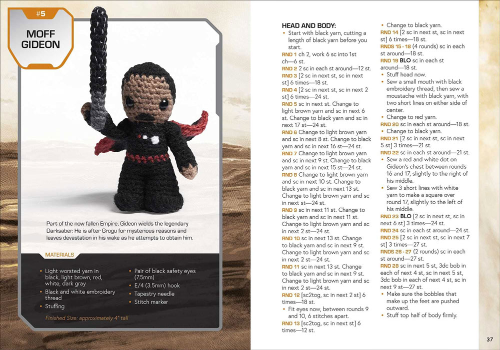 Star Wars The Mandalorian Amigurumi Kit