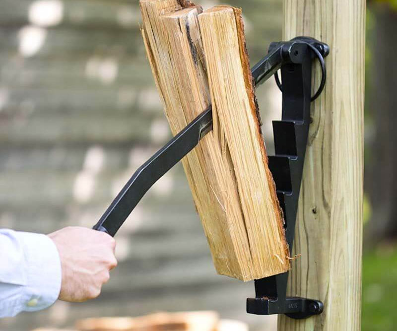 Stikkan Firewood Splitter WallMounted Cast Iron