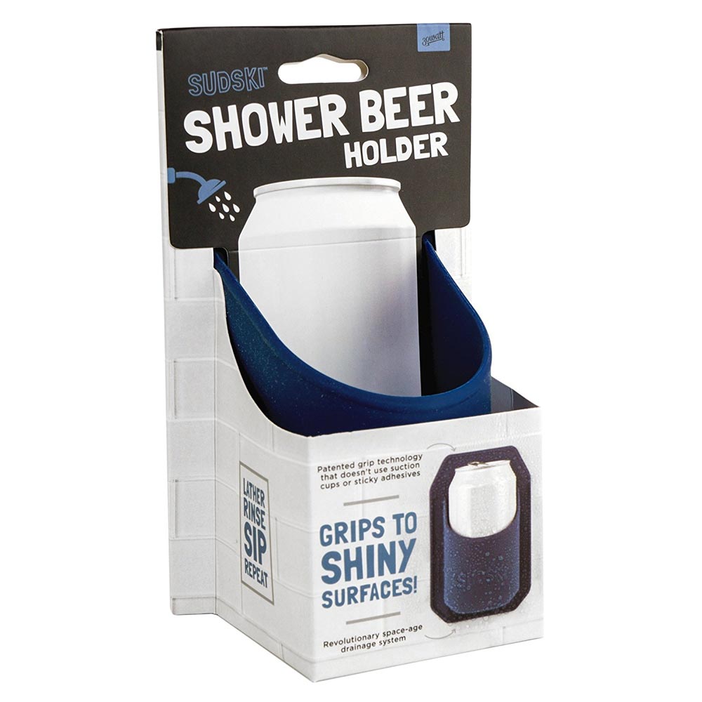 Sudski Shower Beer Holder for Glossy Surfaces