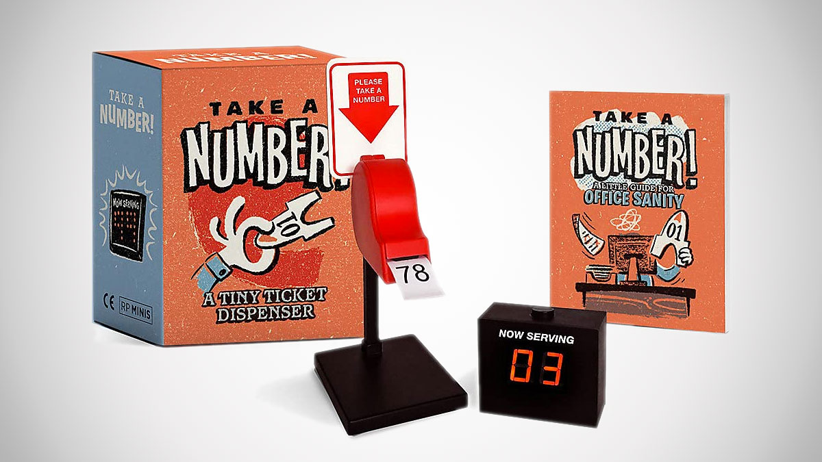 Take a Number Compact Ticket System