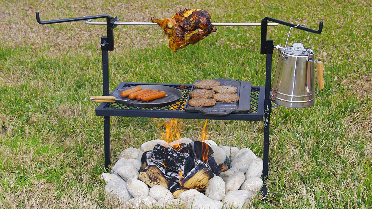 Texsport Spit Grill OpenFire Cooking