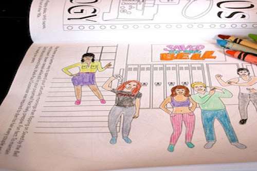 The 1990s Coloring Book Nostalgic Crayon Adventure