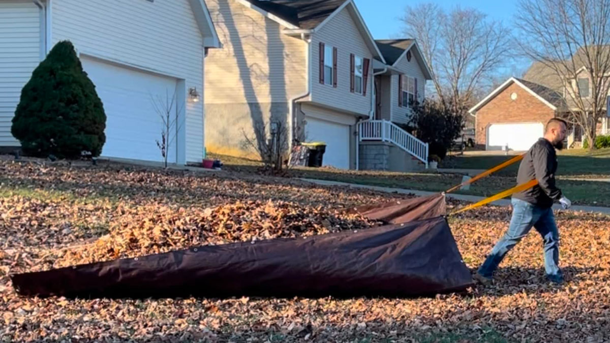 The ANT Portable Tarp Hauler