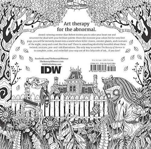 The Beauty of Horror An Eerie Coloring Experience