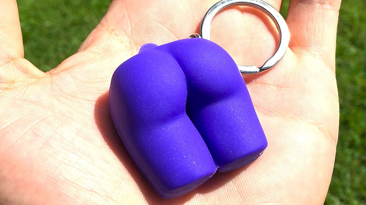 The Buttress Pillow Trio Butt Keychain