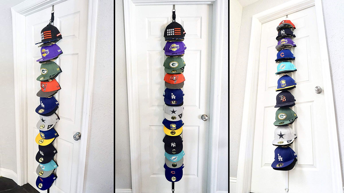 The HatHeadz Clip Hanger IV Cap Collectors Organizing Solution