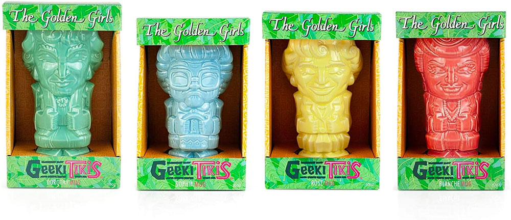 The Golden Girls Geeki Tikis Miami Ladies Cocktail Collection