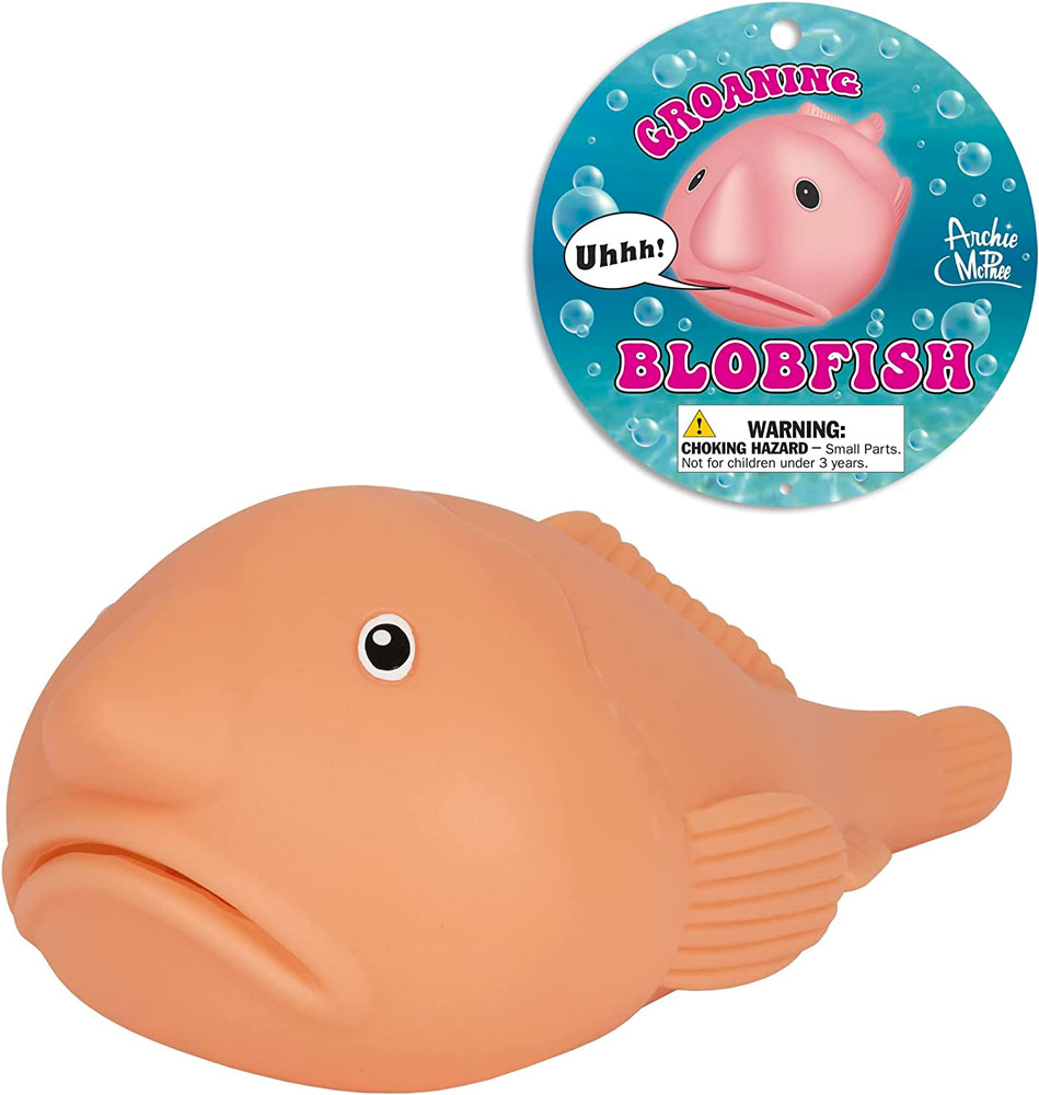 The Groaning Blobfish Pessimism Personified Plush