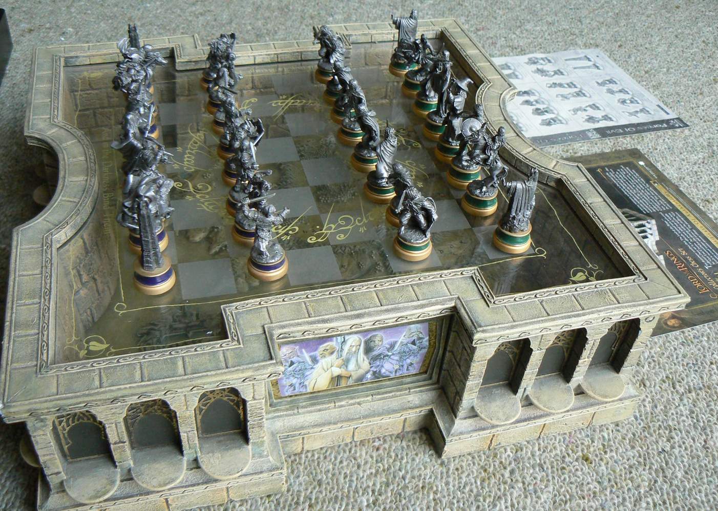 The Lord of the Rings Character Chess Set