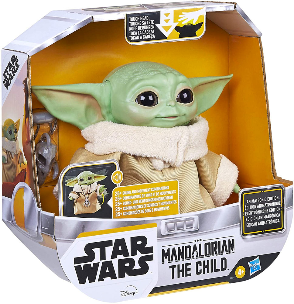 The Mandalorian Baby Yoda Interactive Toy