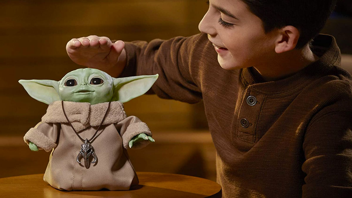 The Mandalorian Baby Yoda Interactive Toy