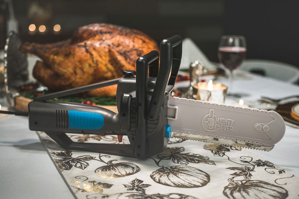 The Mighty Carver Electric Turkey Carving Saw