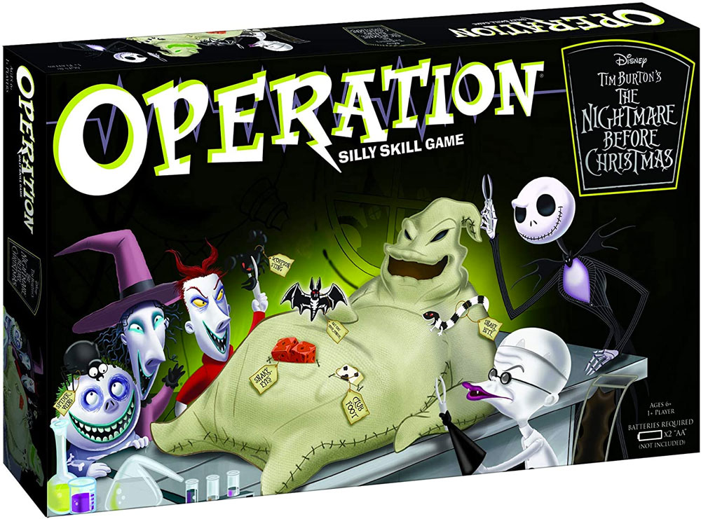 The Nightmare Before Christmas Operation Spooky Surgery Game