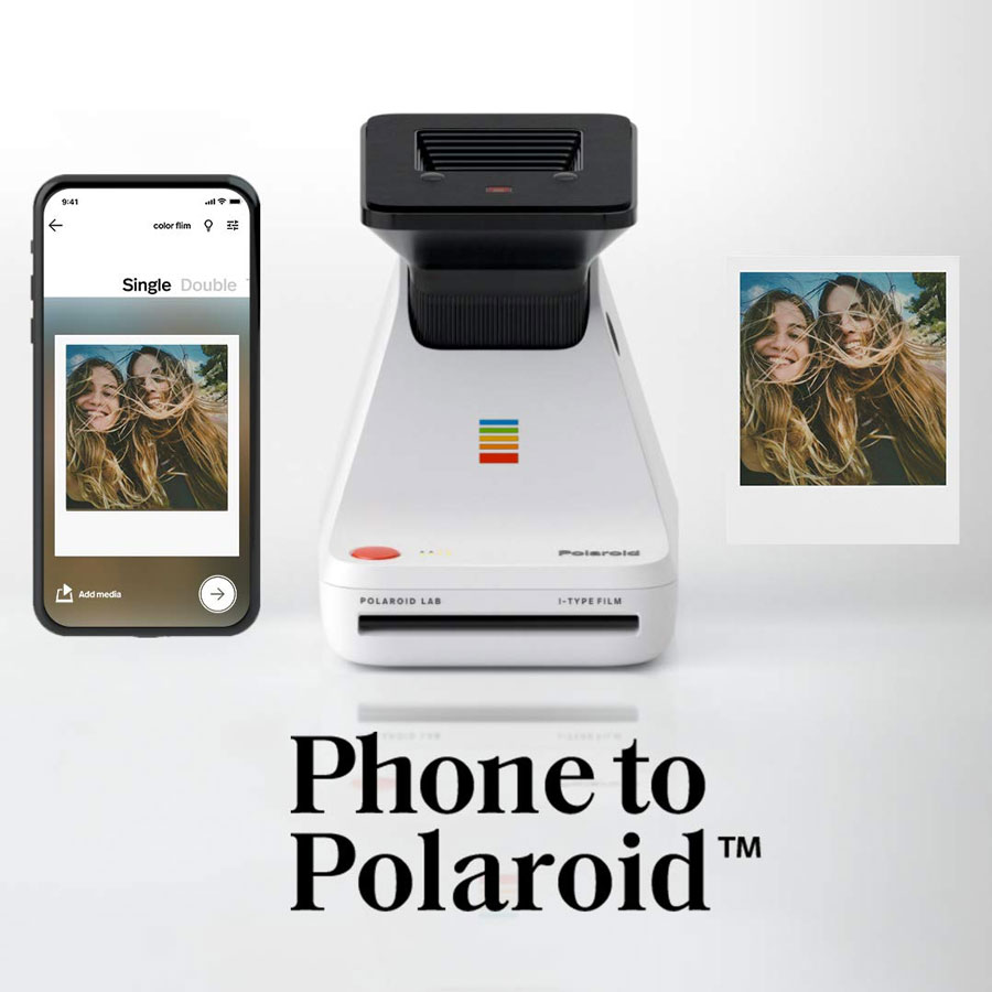 The Polaroid Lab Smartphone Instant Photo Printer