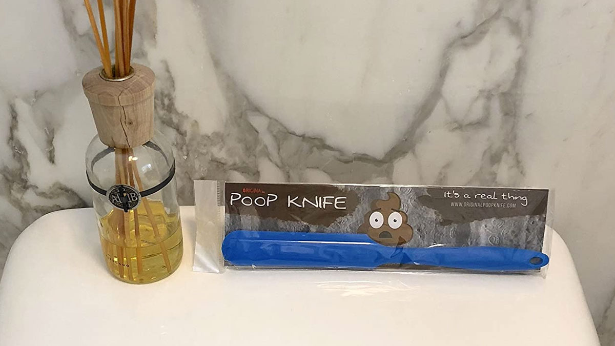 The Poop Knife Toilet Clog Preventing Tool