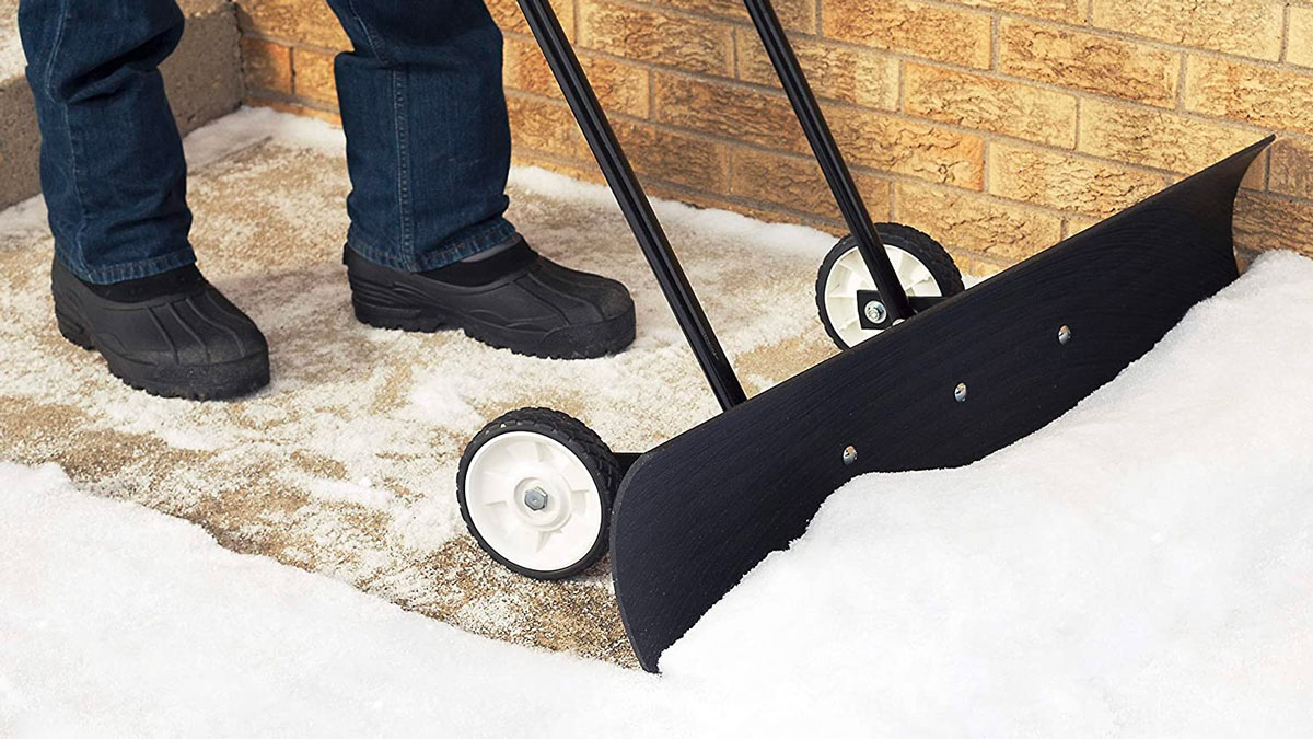 The Snowcaster Wheeled Snow Mover