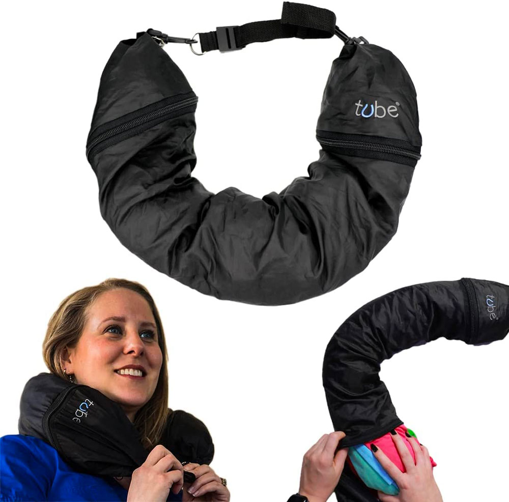 The Tube Convertible Luggage Pillow
