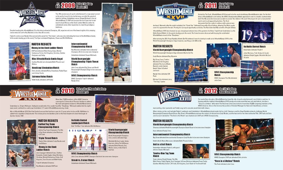 The WWE Encyclopedia Wrestling Legends Chronicle