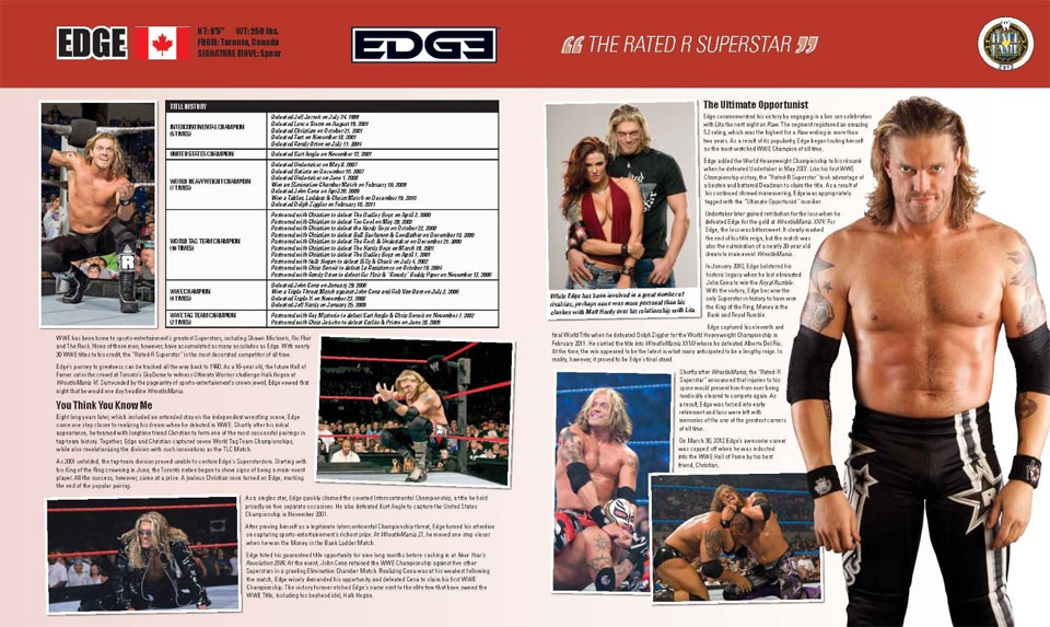 The WWE Encyclopedia Wrestling Legends Chronicle