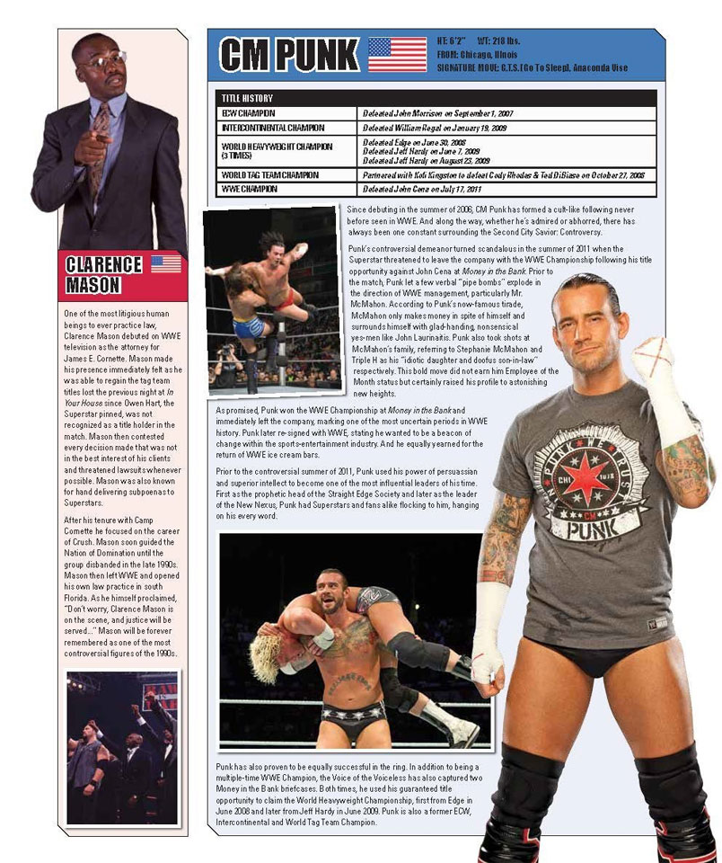 The WWE Encyclopedia Wrestling Legends Chronicle