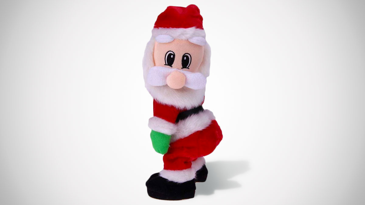 Twerking Santa Festive Dancing Holiday Decor