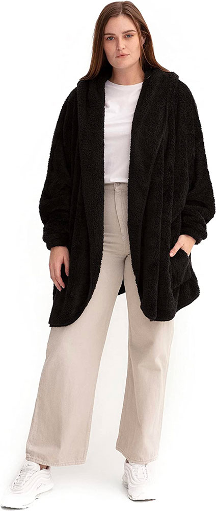 UnHide Shleepy Cozy Faux Fur Wrap