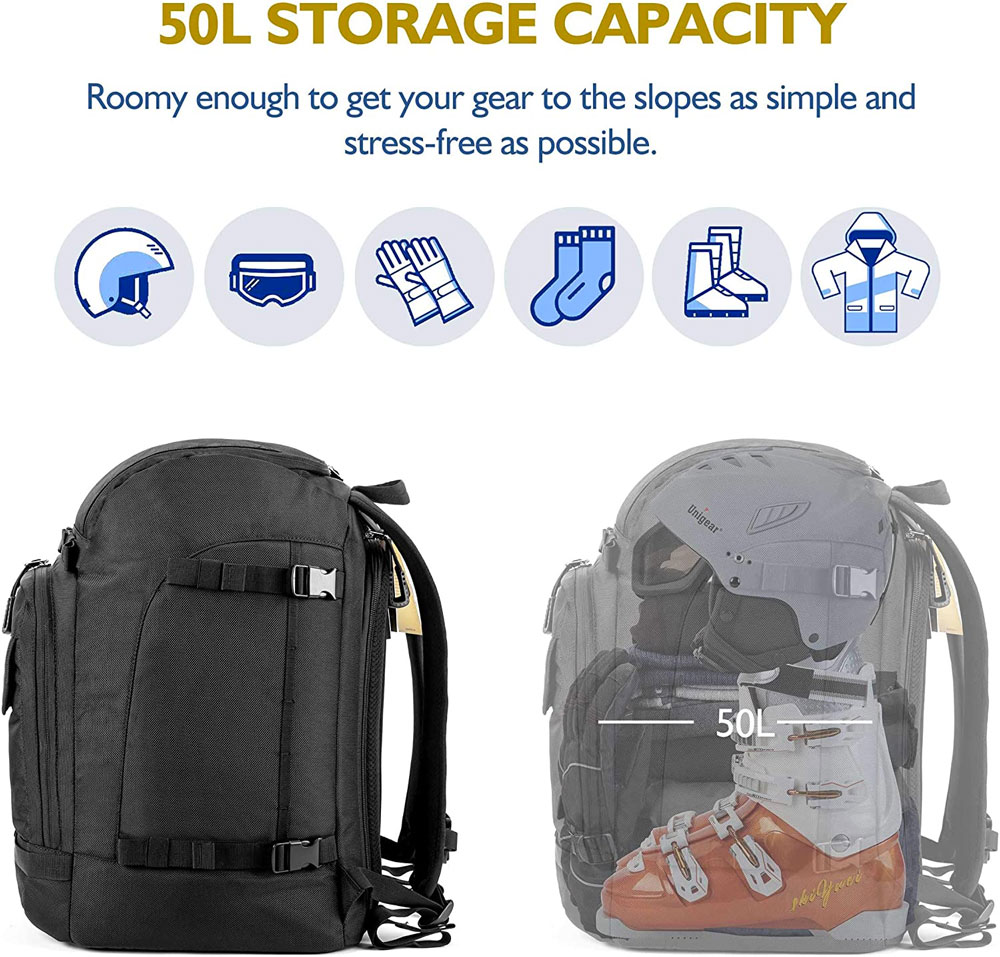 Unigear Ski Boot Bag Ski Day Essential