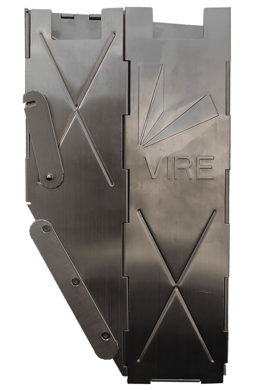 VIREstove Portable Stainless Rocket Stove