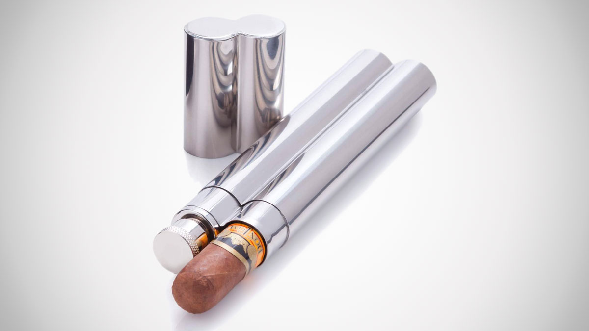 Viski Flask for Cigars Spirits