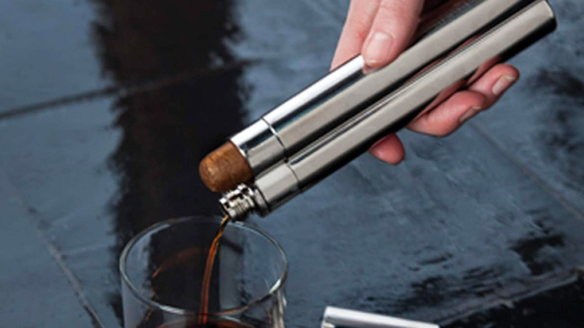 Viski Flask for Cigars Spirits