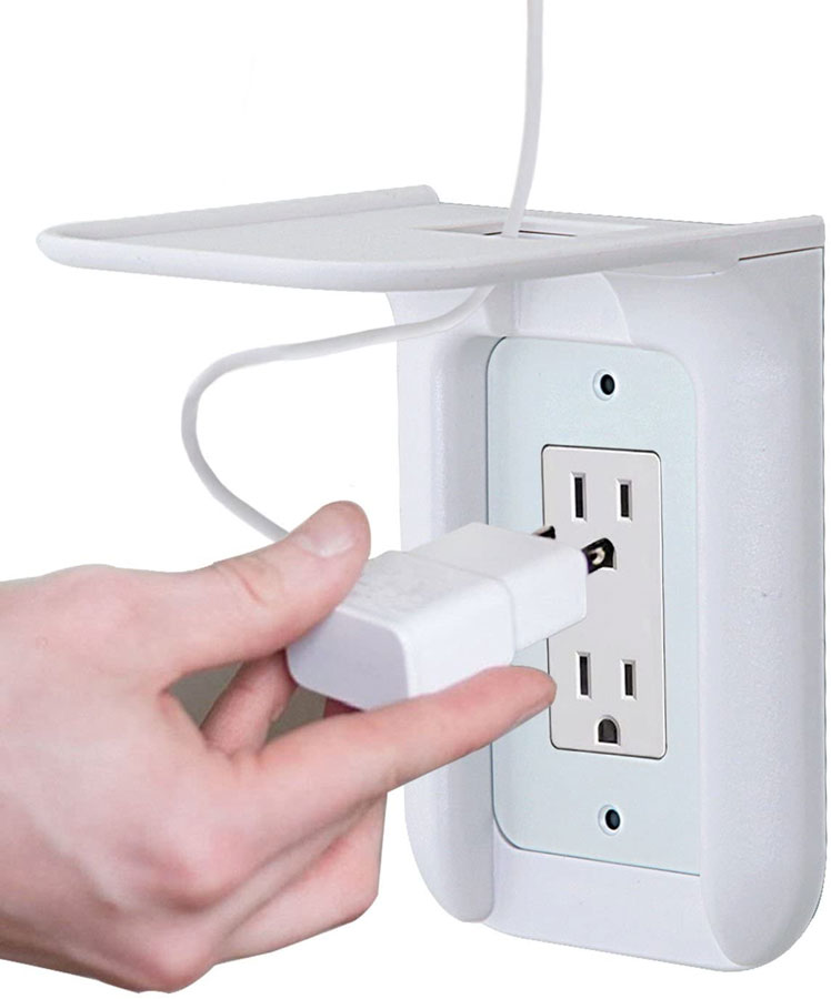 WALI Outlet Shelf MultiPurpose Holder