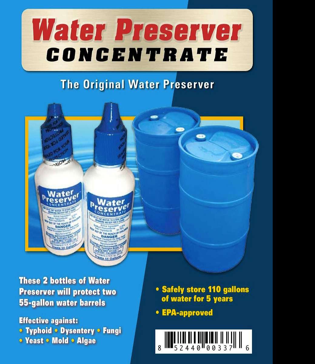 Water Preserver Concentrate LongTerm Freshness Solution