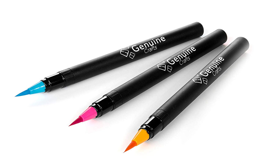 Genuine Crafts Watercolor Brush Pens Set