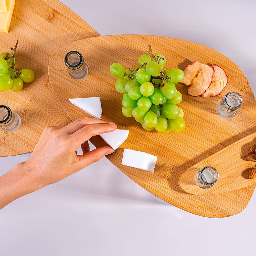 Wine Lovers Bottle Topper Serving Set