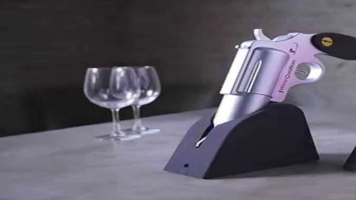 WineOvation Electric Wine Gun Opener