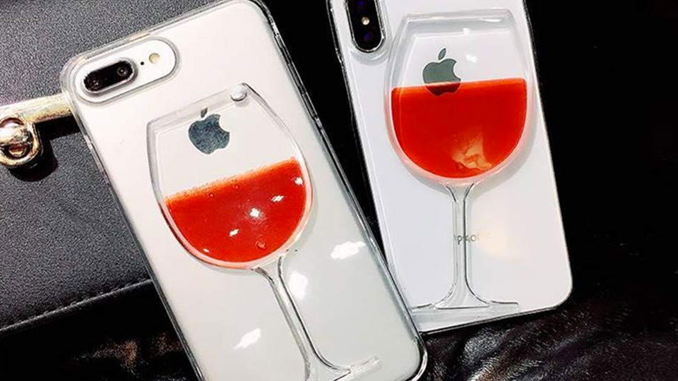 Wine Enthusiasts iPhone Liquid Case