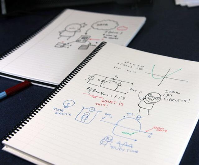 Wipebook Innovative Erasable Whiteboard Notebook