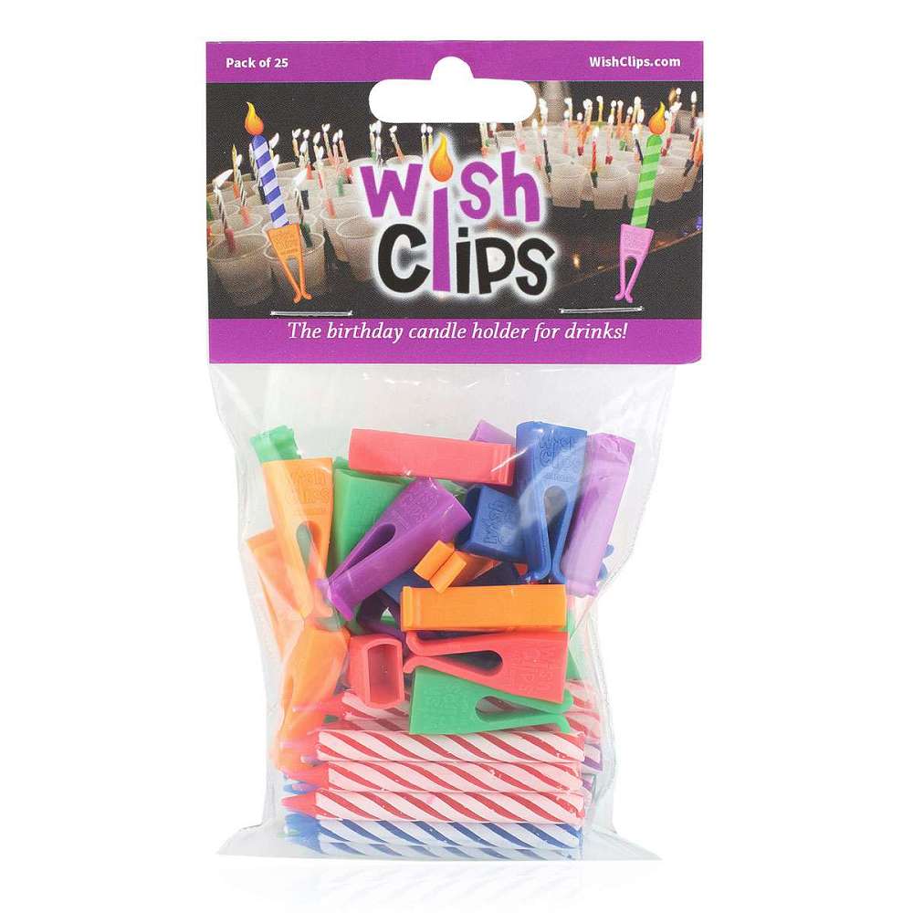 Wish Clips Drinkware Candle Holders