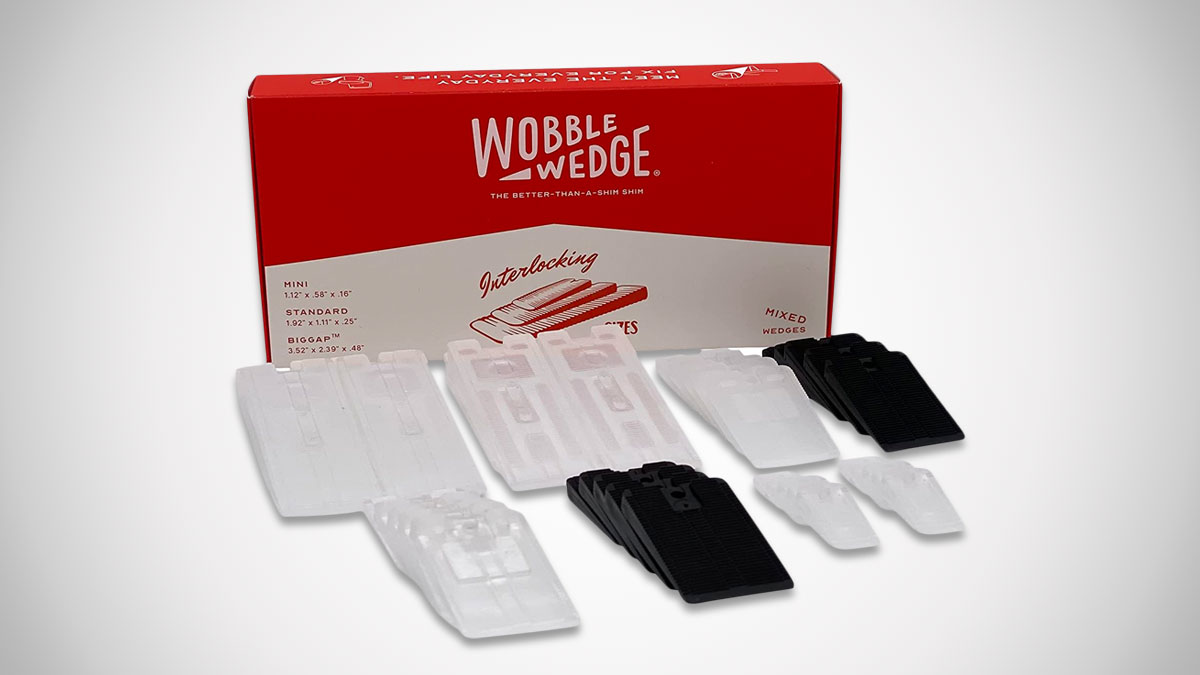 Wobble Wedge Shim Kit Furniture Stabilizing Set