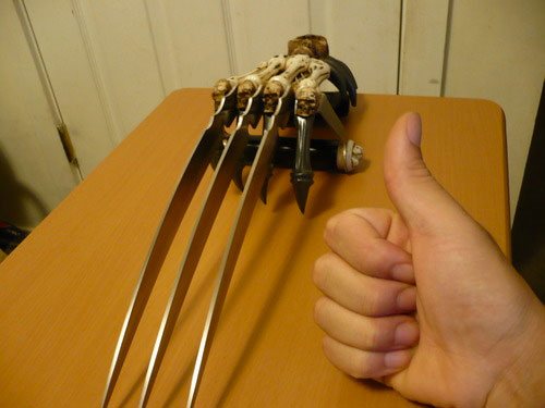 Wolverine Style Claw Dagger Tiger Fight Weapon