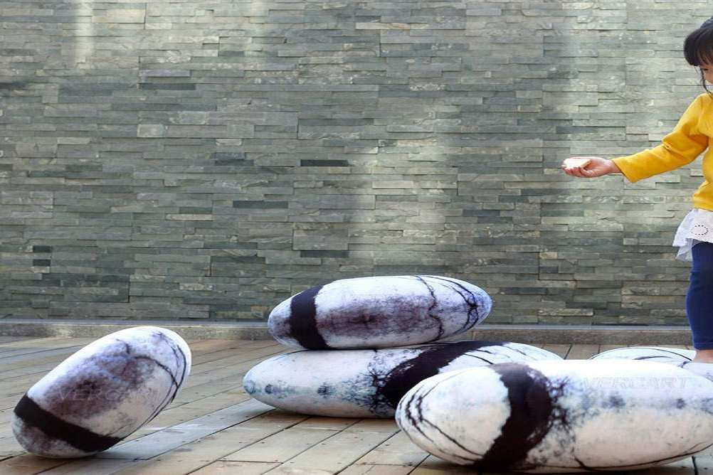 Zen Stone Floor Cushions