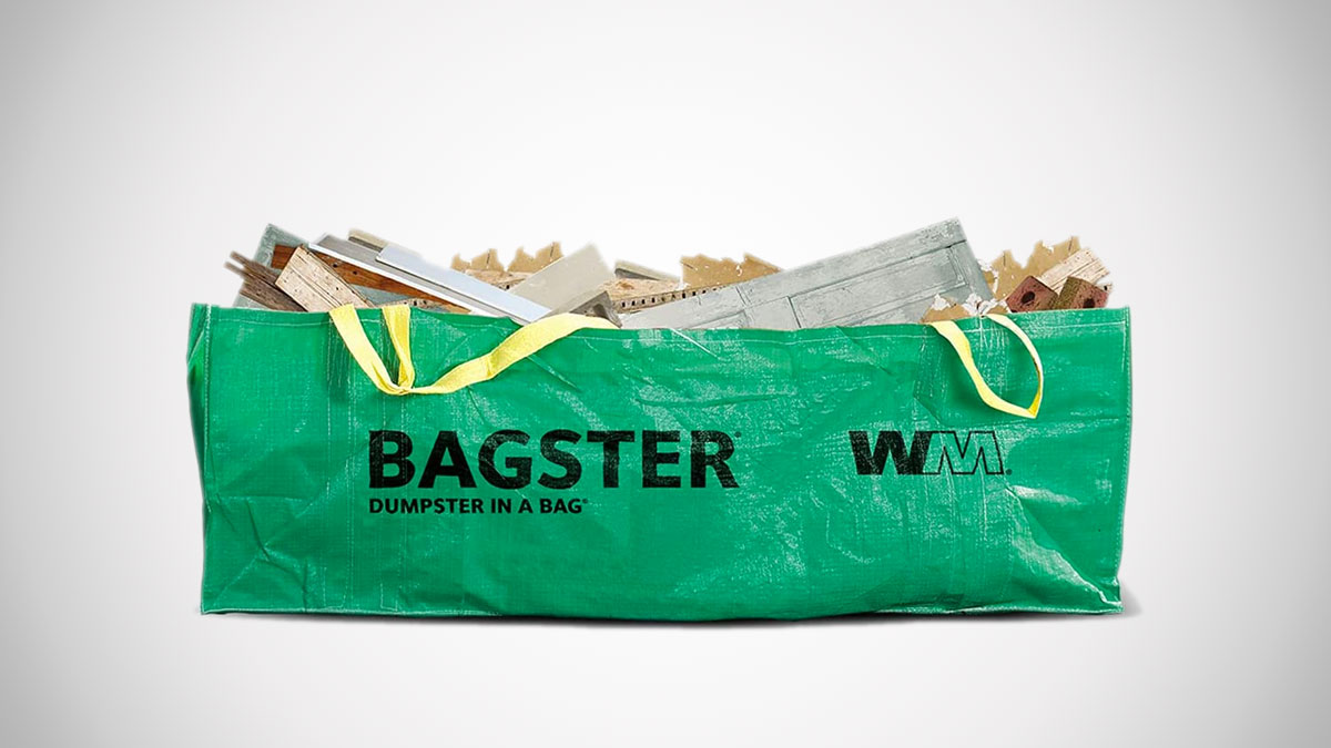 Bagster Dumpster Bag HeavyDuty 3300 lb Capacity