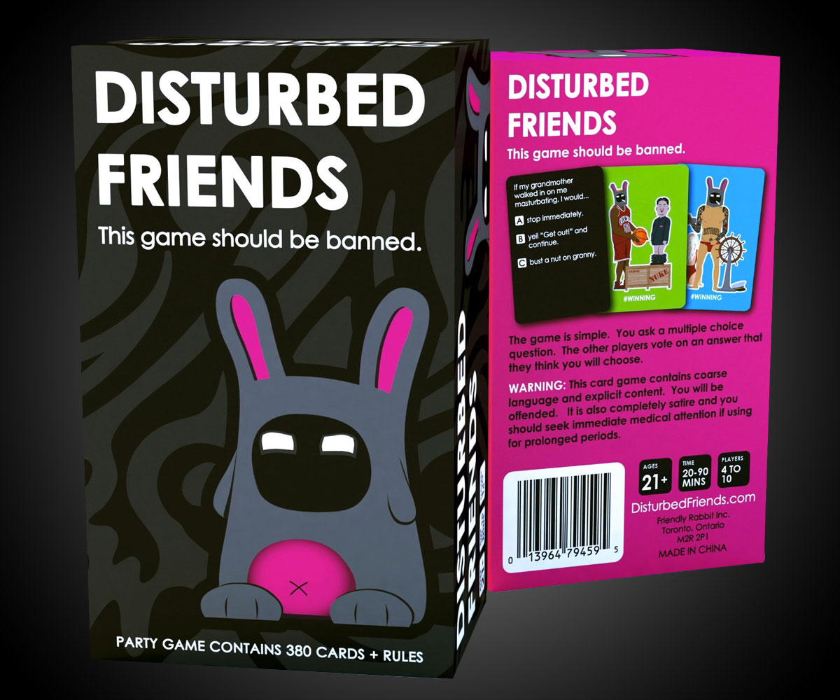 Disturbed Friends The Ultimate Provocative Game