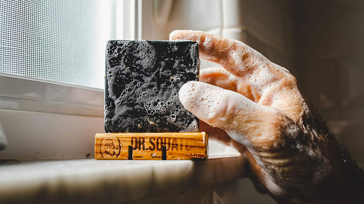 Dr Squatch Sandalwood Tar Soap