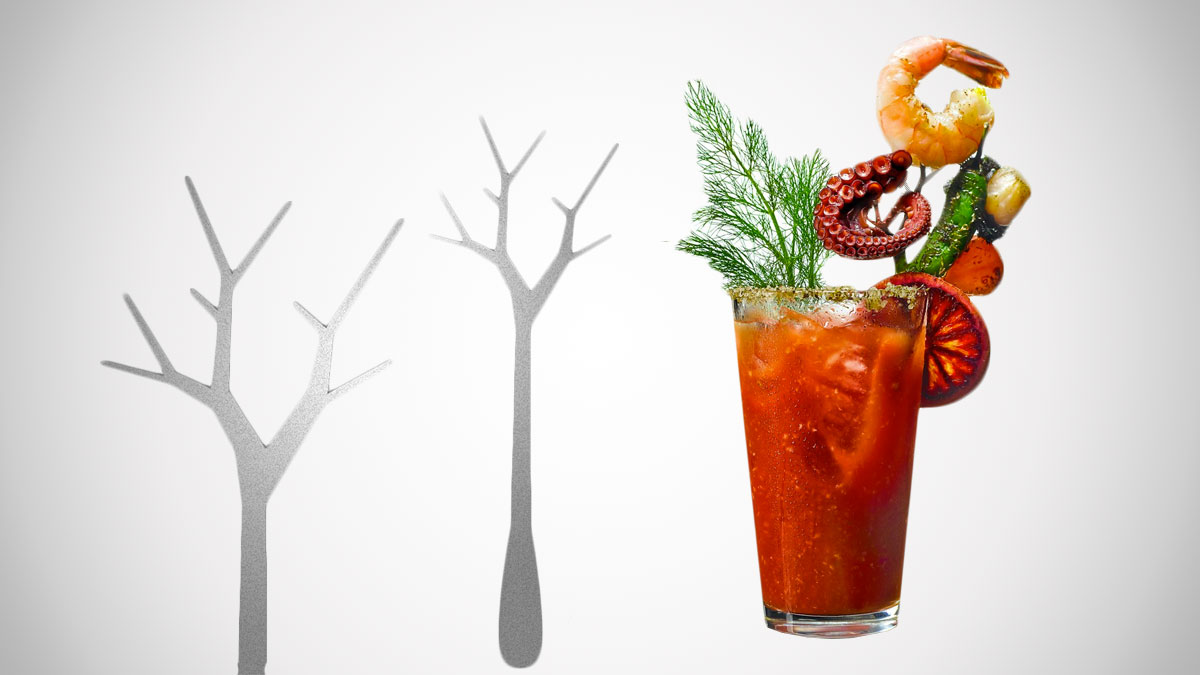 The Epic Tree Branch Cocktail Skewers