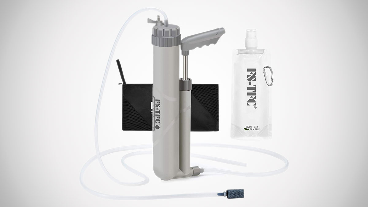 FSTFC Portable 4Stage Water Filtration Pump