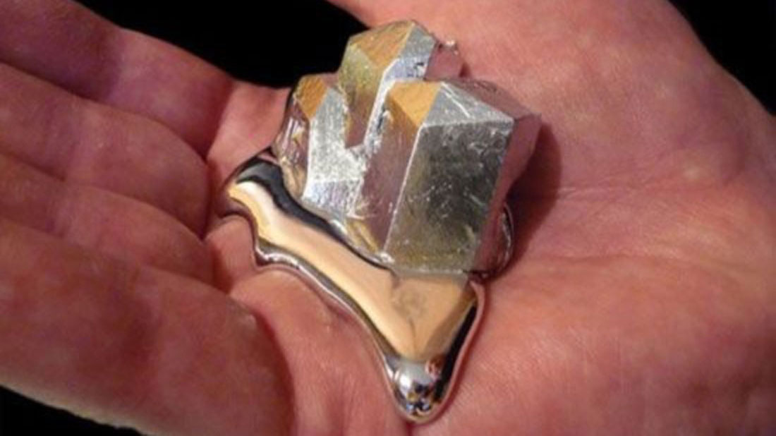 Gallium Pure HandMelting Metal