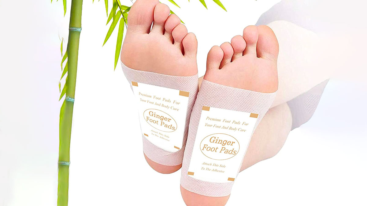 Ginger Infused Foot Pads for Sleep Detox