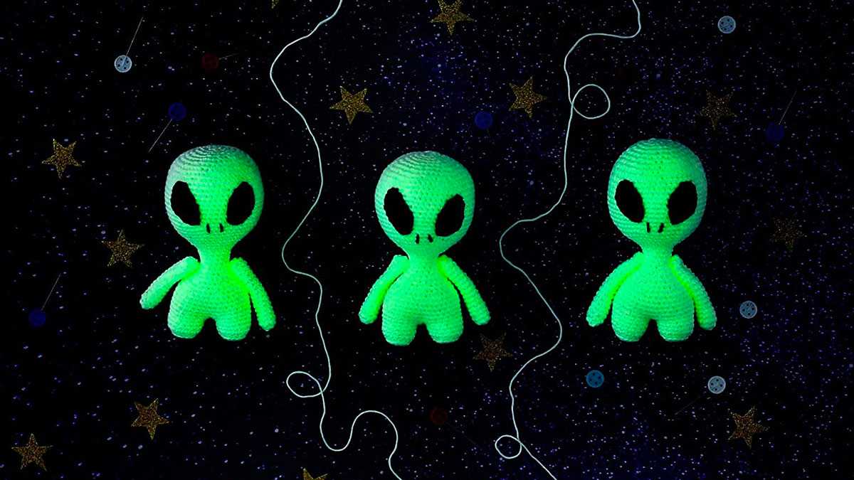 Amigurumi Glow Yarn Illuminating Fiber