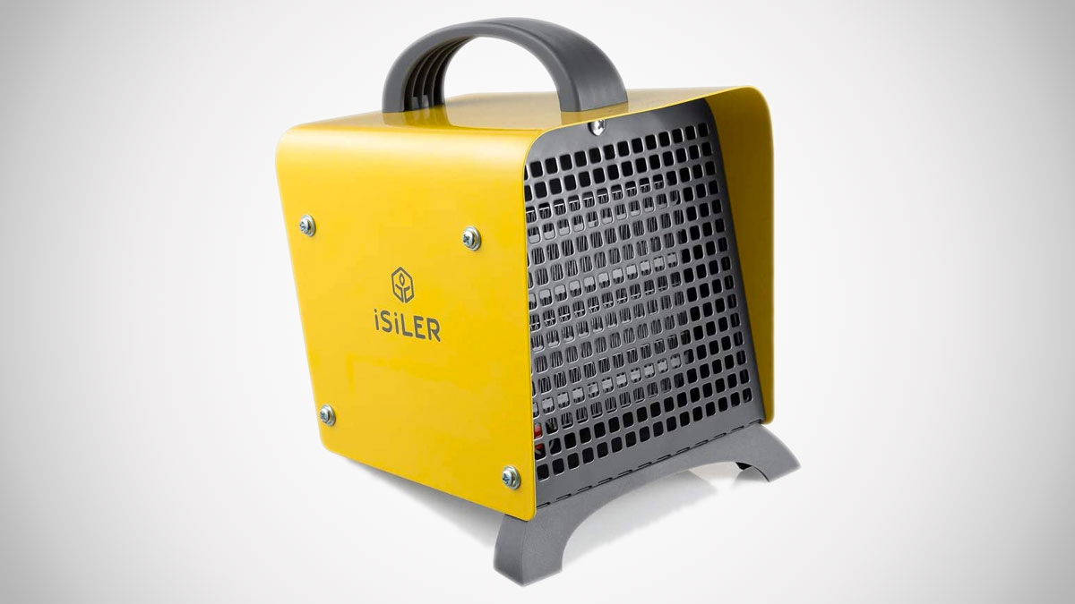 iSiLER Bright Yellow Ceramic Heater